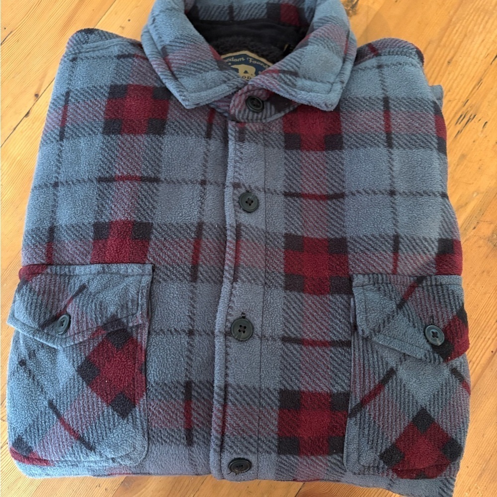 🐻Freedom Foundry Fleece Button Down